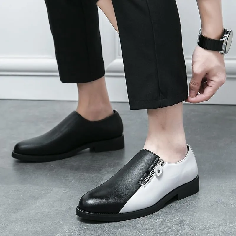 Men's Casual Loafers Slip On Leather Shoes Male Lightweight Driving Shoes Moccasins Classic New Loafer Flats Boat Shoes Outdoor Walking Shoes