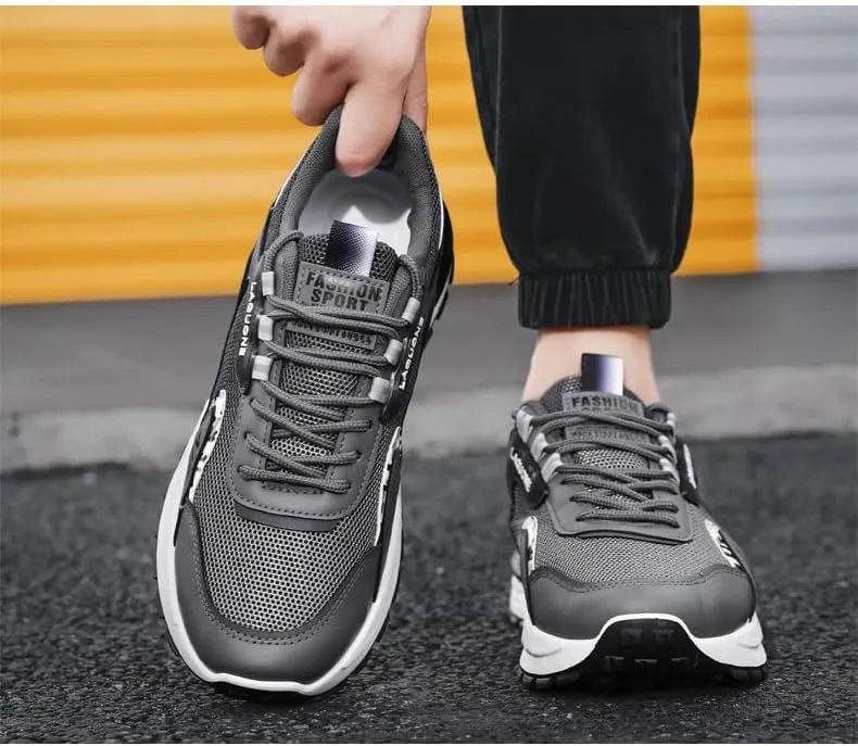 Men's Casual Shoes Fashion Sneakers Cool Low top lace-up Breathable Non-Slip Street Style Sports Fitness 0505