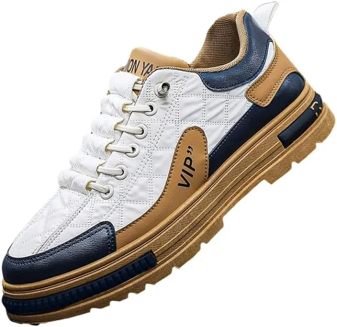 Men's Chic Street Style Colour Block Skateboard Shoes, Comfy Non Slip Casual Sneakers for Men's Outdoor Activities, Men's Footwear