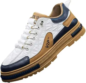 Men's Chic Street Style Colour Block Skateboard Shoes, Comfy Non Slip Casual Sneakers for Men's Outdoor Activities, Men's Footwear