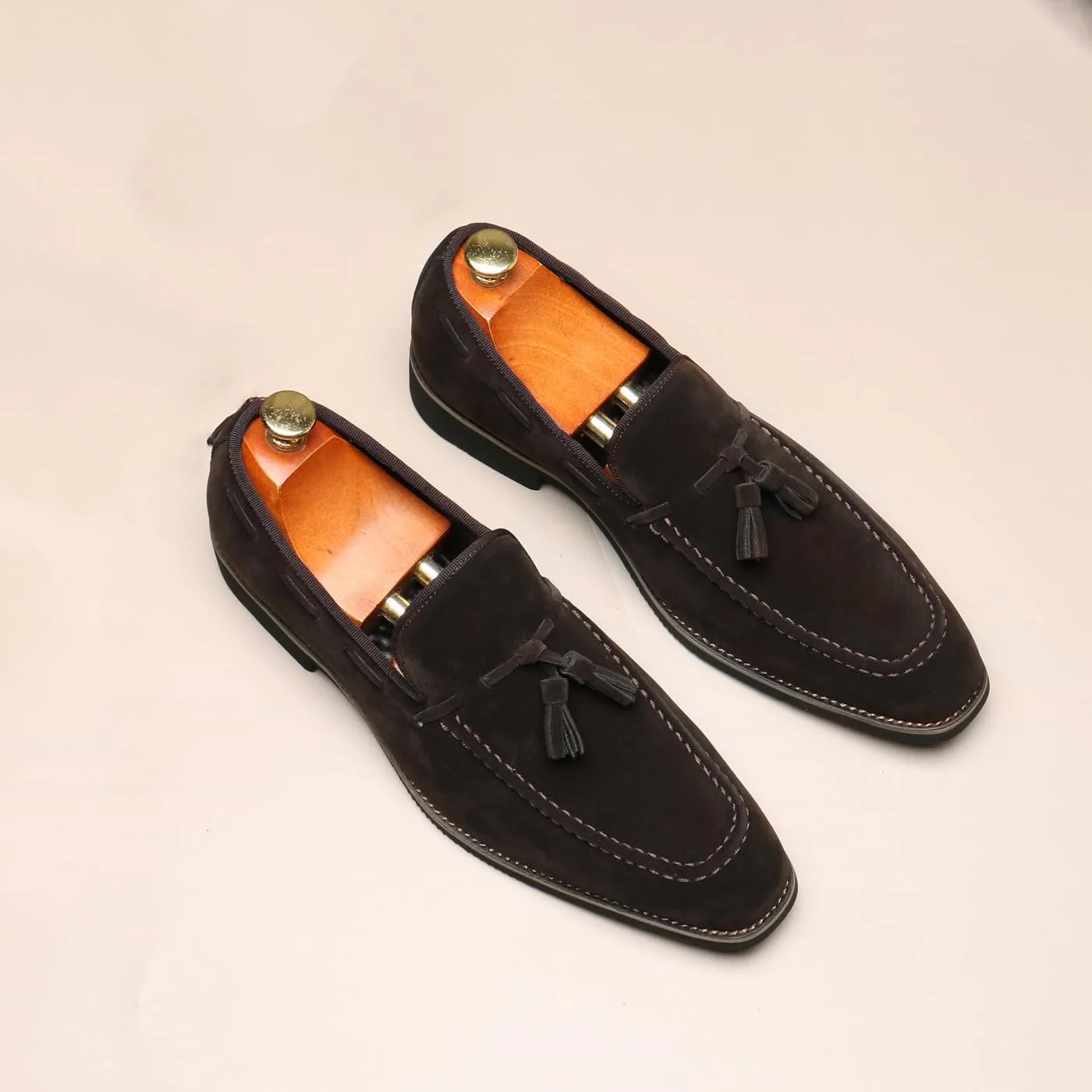 Men's Classic Tassel Loafers Moccasins Slip-ons Wedding Prom Formal Dress Casual Shoes for Men