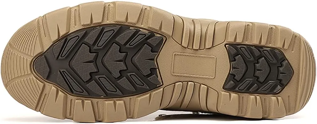 Men's Combat Boots Hiking Boots Outdoor Sports Lightweight High-Top Breathable Land Tactical Boots
