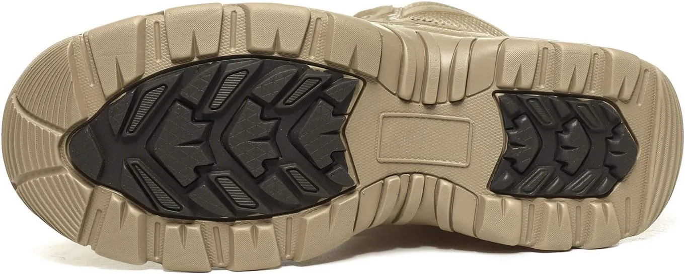 Men's Combat Boots Hiking Boots Outdoor Sports Lightweight High-Top Breathable Land Tactical Boots