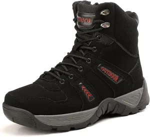 Men's Combat Boots Hiking Boots Outdoor Sports Lightweight High-Top Breathable Land Tactical Boots