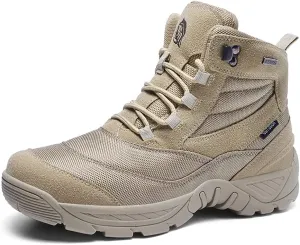 Men's Combat Boots Hiking Boots Outdoor Sports Lightweight High-Top Breathable Land Tactical Boots