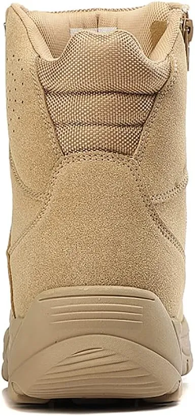 Men's Combat Boots Hiking Boots Outdoor Sports Lightweight High-Top Breathable Land Tactical Boots