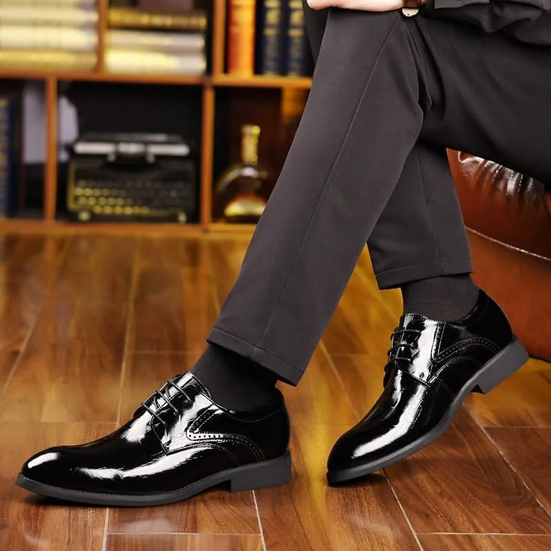 Mens Dress Shoes All-Day Comfort Breathable Luxury Formal Business Suit Tuxedo Shoes