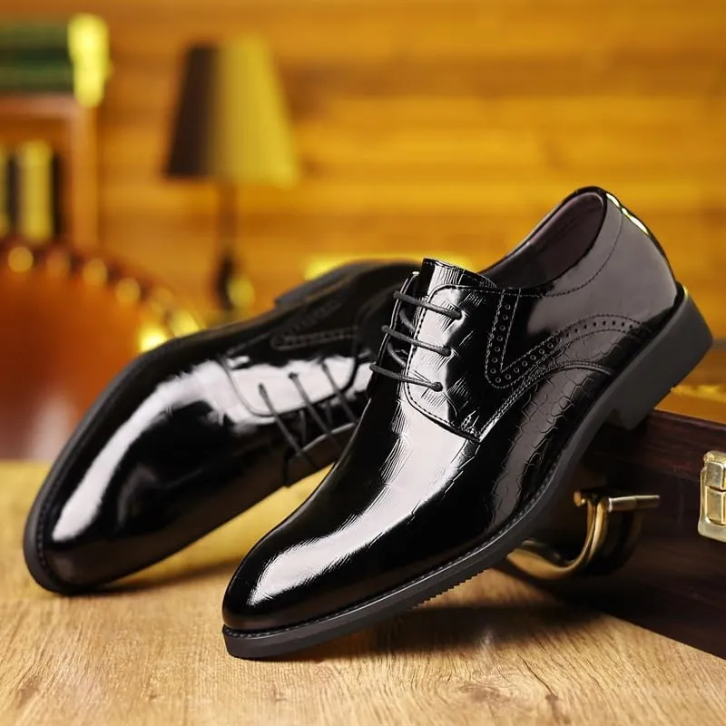 Mens Dress Shoes All-Day Comfort Breathable Luxury Formal Business Suit Tuxedo Shoes