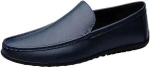 Mens Dress Shoes PU Leather Fashion Men Business Dress Loafers Pointy Black Shoes Oxford Breathable Formal Wedding Shoes