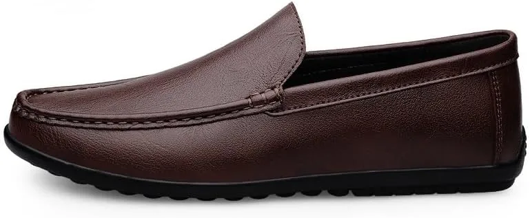 Mens Dress Shoes PU Leather Fashion Men Business Dress Loafers Pointy Black Shoes Oxford Breathable Formal Wedding Shoes