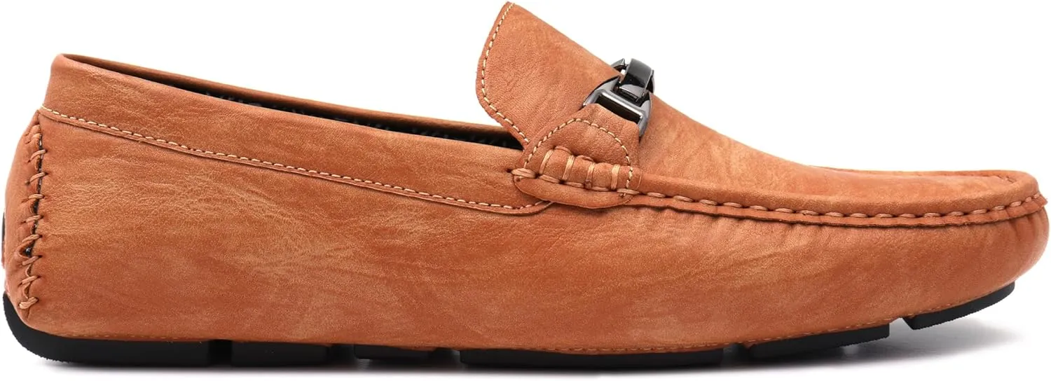 Men's Driving Loafer, Lightweight Breathable Design with Durable Rubber Sole