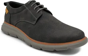 Men's EGLON Oxford, Lightweight Lace-Up Sneakers, Casual Perforated Leather Shoes, Comfortable Everyday Wear (Sizes 8-12)