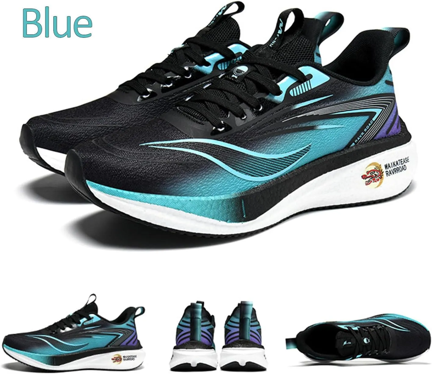 Men's Fashion Running Ultra Lightweight Sneakers – Breathable Knit Mesh Upper for All-Day Comfort | Streetwear & Casual Sports Shoes