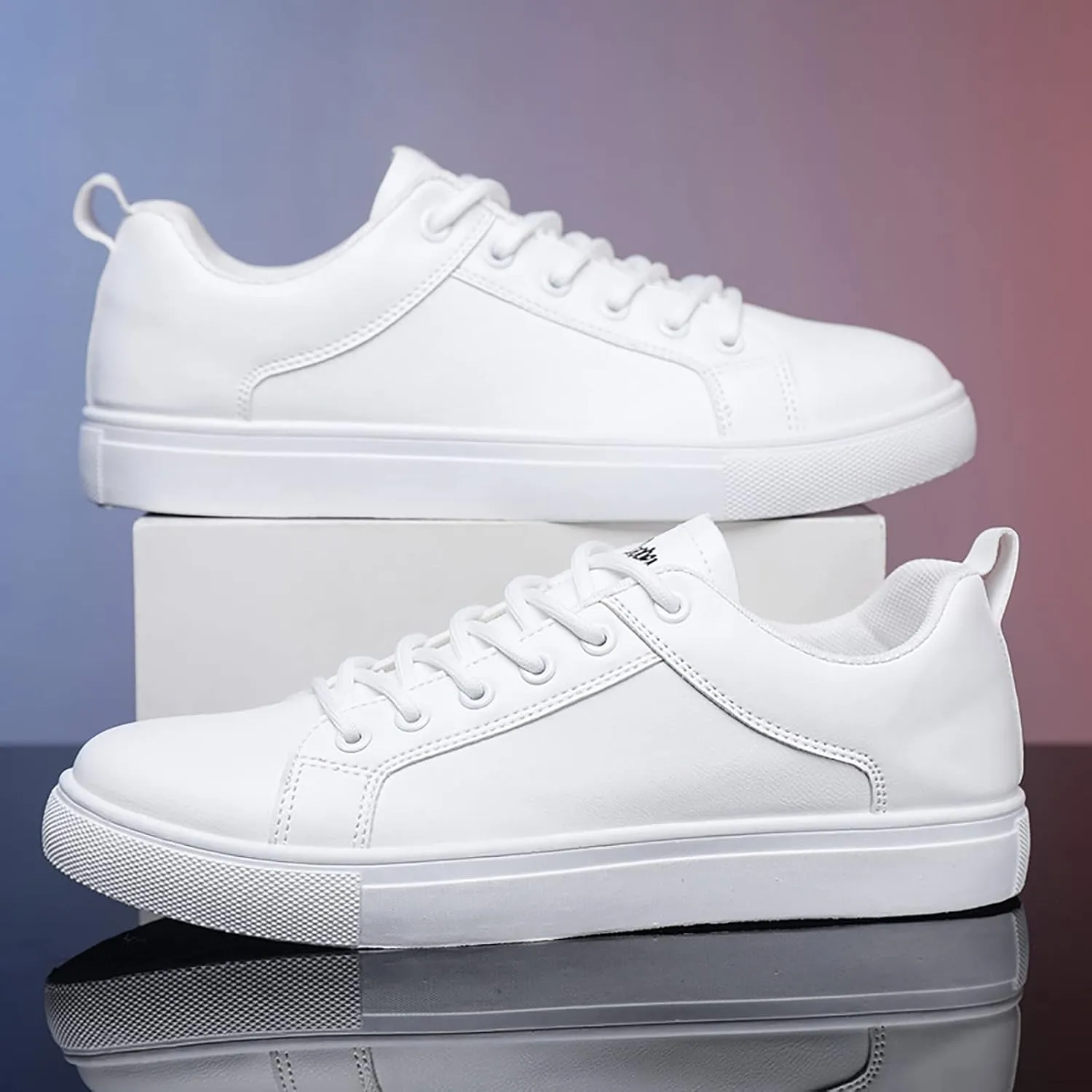 Men's Fashion Sneakers Men Retro All Casual Shoes Small White Shoes Trendy Skate Shoe