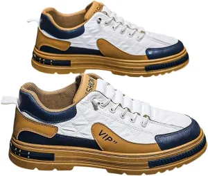 Men's Fashion Street Style Skateboard Shoes, Comfortable Non-Slip Casual Sports Shoes for Men's Outdoor Activities, Men's Footwear