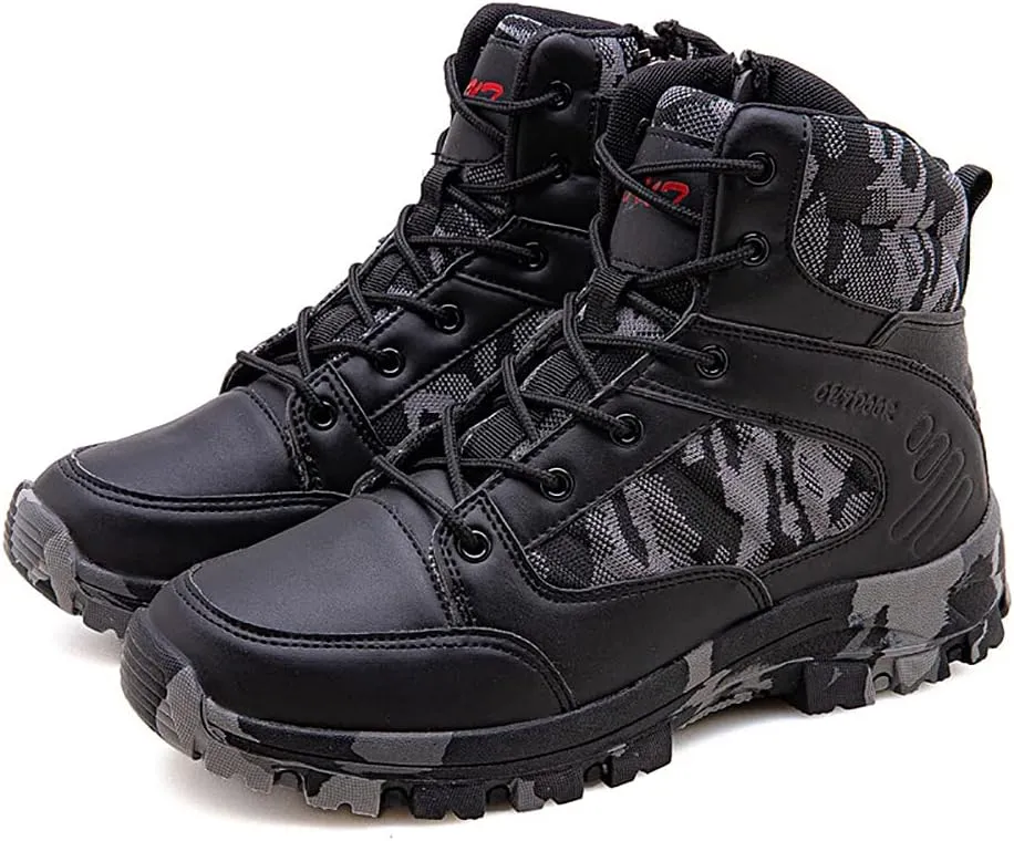 Men's Hiking Boots Outdoor Fashion Athletic Shoes Traveling Camping Training Waterproof High-Top Camouflage Boots
