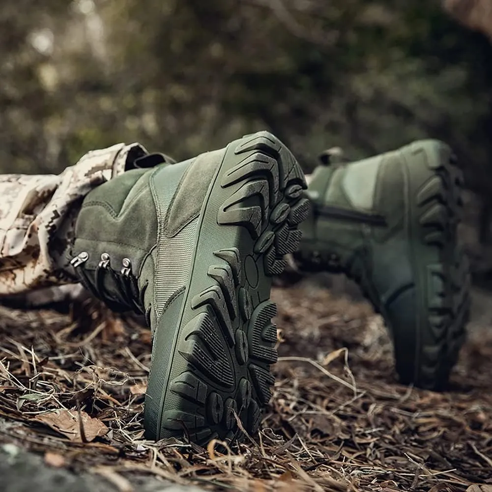 Men's Hiking Boots Outdoor Fashion Athletic Shoes Traveling Camping Training Waterproof High-Top Camouflage Boots