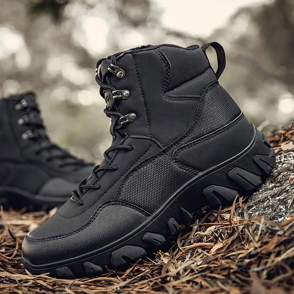 Men's Hiking Boots Outdoor Fashion Athletic Shoes Traveling Camping Training Waterproof High-Top Camouflage Boots