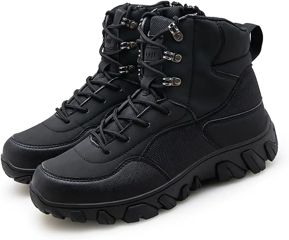 Men's Hiking Boots Outdoor Fashion Athletic Shoes Traveling Camping Training Waterproof High-Top Camouflage Boots