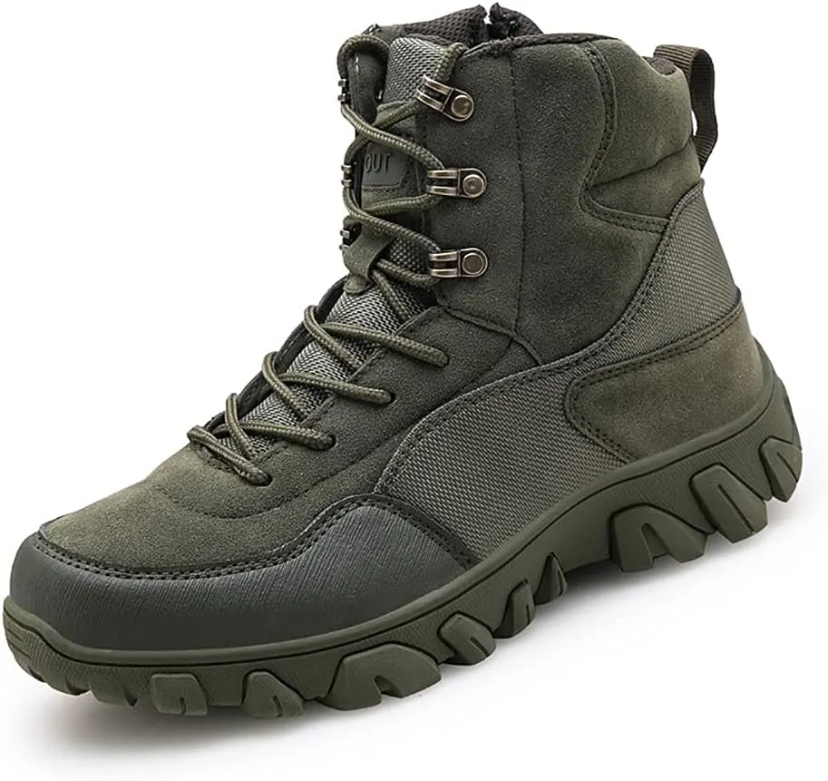 Men's Hiking Boots Outdoor Fashion Athletic Shoes Traveling Camping Training Waterproof High-Top Camouflage Boots