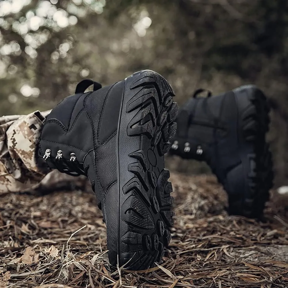 Men's Hiking Boots Outdoor Fashion Athletic Shoes Traveling Camping Training Waterproof High-Top Camouflage Boots