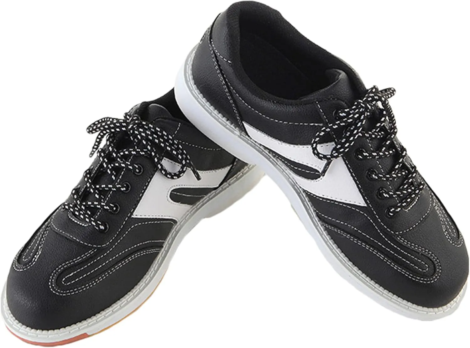 Mens Lawn Bowling Trainers Shoes Lightweight Breathable Wide Fit Leather Anti-Slip