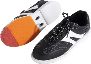 Mens Lawn Bowling Trainers Shoes Lightweight Breathable Wide Fit Leather Anti-Slip