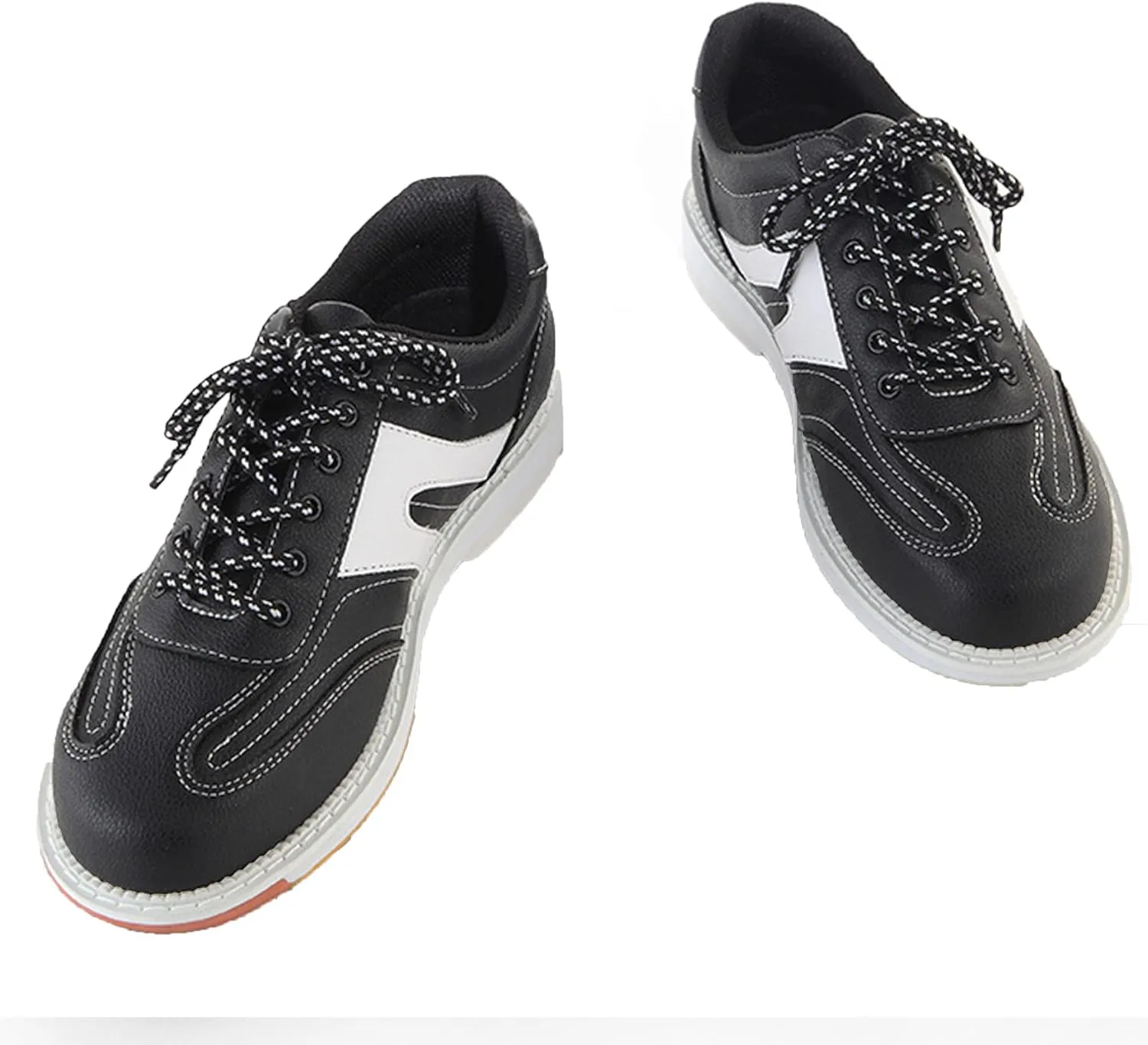 Mens Lawn Bowling Trainers Shoes Lightweight Breathable Wide Fit Leather Anti-Slip