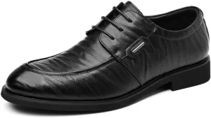 Mens Leather Shoes Office Leather Dress All-Day Comfort Classic Formal Oxford Shoes
