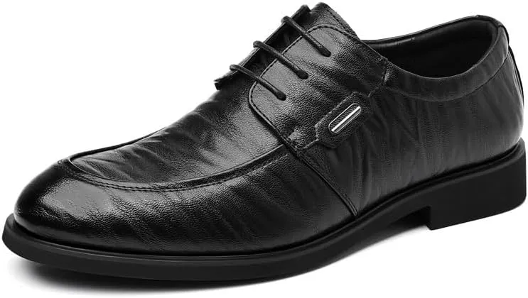 Mens Leather Shoes Office Leather Dress All-Day Comfort Classic Formal Oxford Shoes