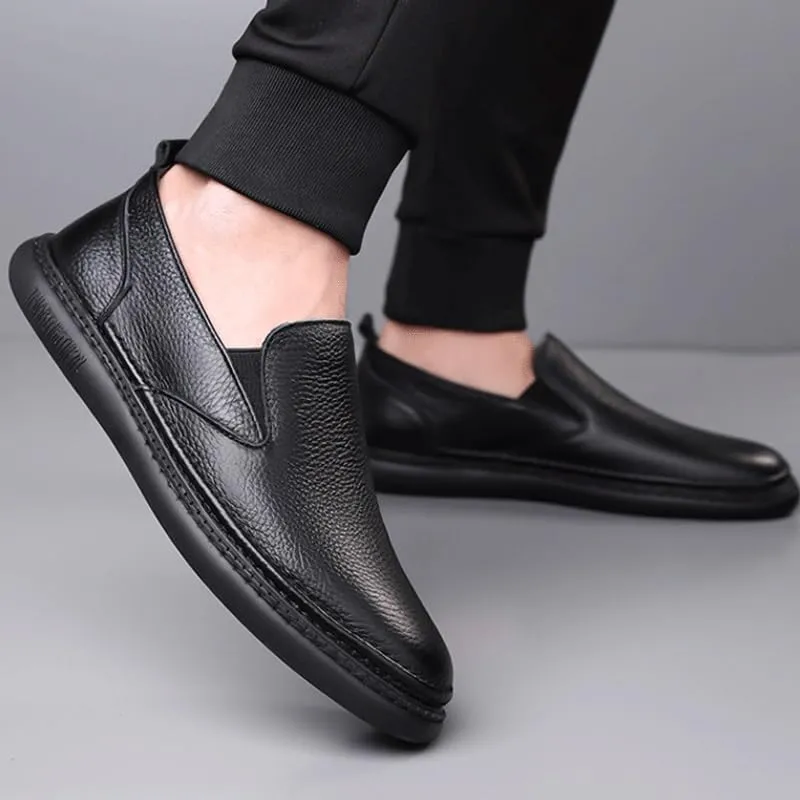 Mens Moccasins Commuter Slip-Resistant Lightweight Breathable Easy to Walk