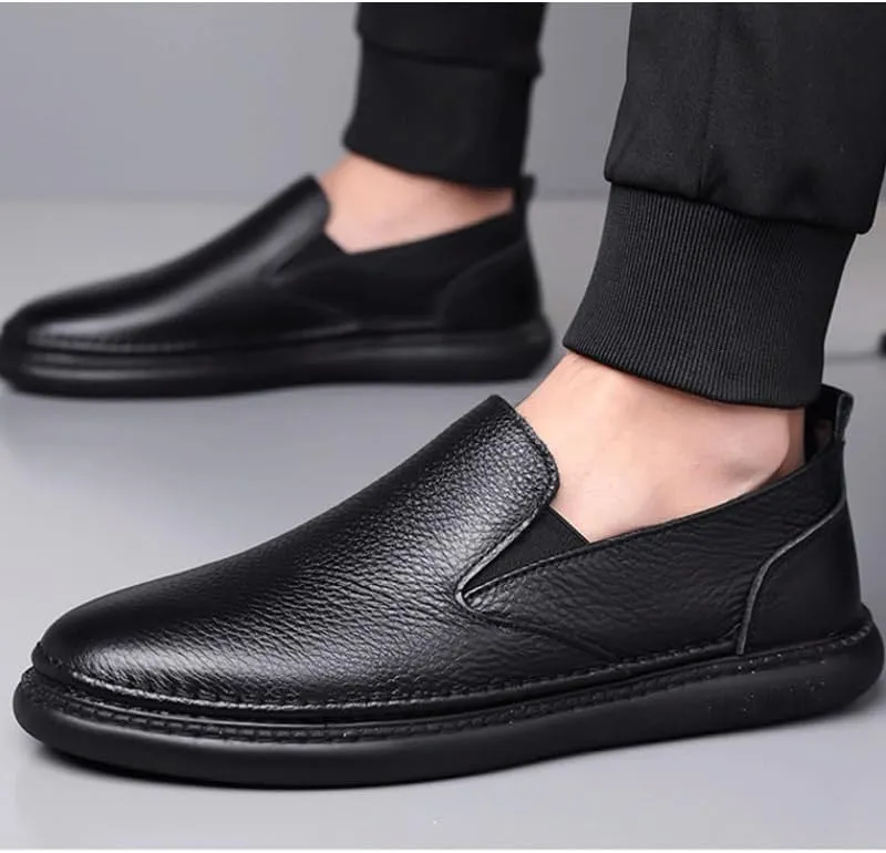 Mens Moccasins Commuter Slip-Resistant Lightweight Breathable Easy to Walk