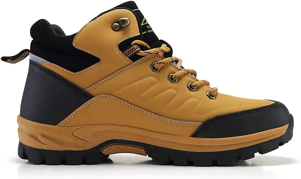 Men's Outdoor Athletic Boots Hiking Boots walking Travel High-Top Waterproof Boots Work Boots For Men