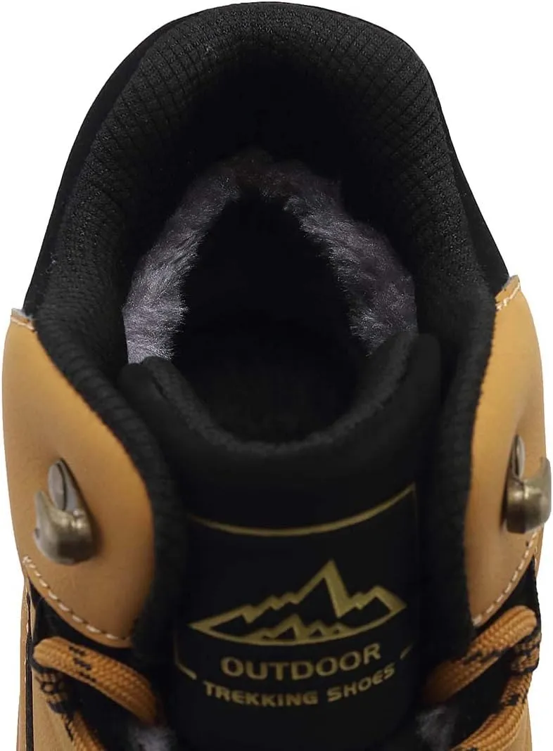 Men's Outdoor Athletic Boots Hiking Boots walking Travel High-Top Waterproof Boots Work Boots For Men