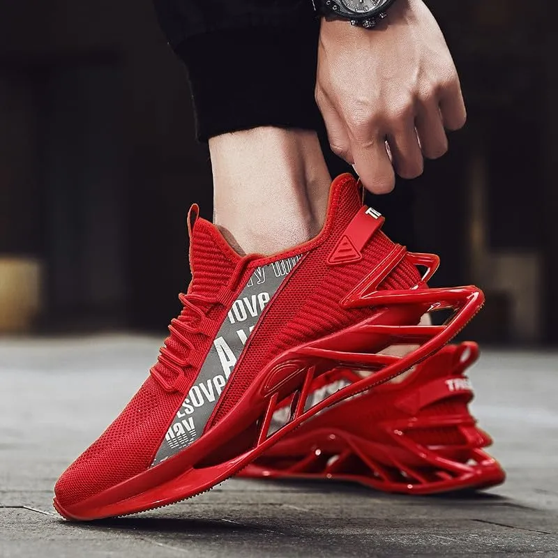 Men’s Outdoor Sports Mesh Running Shoes – Breathable Lightweight Sneakers for Casual Jogging, Gym Workouts, Hiking – Non-Slip Sole, All-Day Comfort