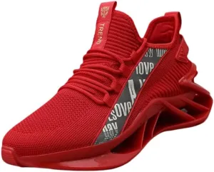 Men’s Outdoor Sports Mesh Running Shoes – Breathable Lightweight Sneakers for Casual Jogging, Gym Workouts, Hiking – Non-Slip Sole, All-Day Comfort
