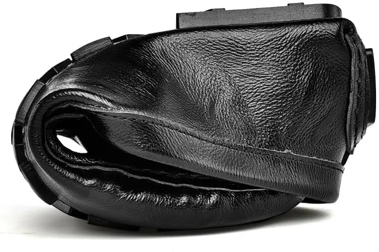 Men's PU Leather Loafers - Driving Moccasins, Comfortable Slip-Resistant Shoes with Flat Heel for Walking