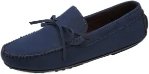 Men's Round Toe PU Leather Loafers - Lightweight Driving Shoes, Flexible & Slip-Resistant for Prom, Walking, and Casual Wear