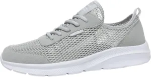 Men's Running Shoes Casual Slip on Walking Tennis Gym Sneakers Lightweight Breathable Mesh Workout Sports Sneakers