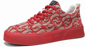 Men's Skateboarding Shoes - Trendy Street Style Loafers,Lightweight Breathable Non-Slip Grip,Comfortable Casual Sneakers for Outdoor Activities