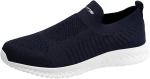 Mens Slip On Walking Shoes Running Shoes Trainers Athletic Gym Fitness Sport Sneakers Non Slip Breathable Mesh Workout Fashion Breathable All Day Comfortable Arch Support Sneakers