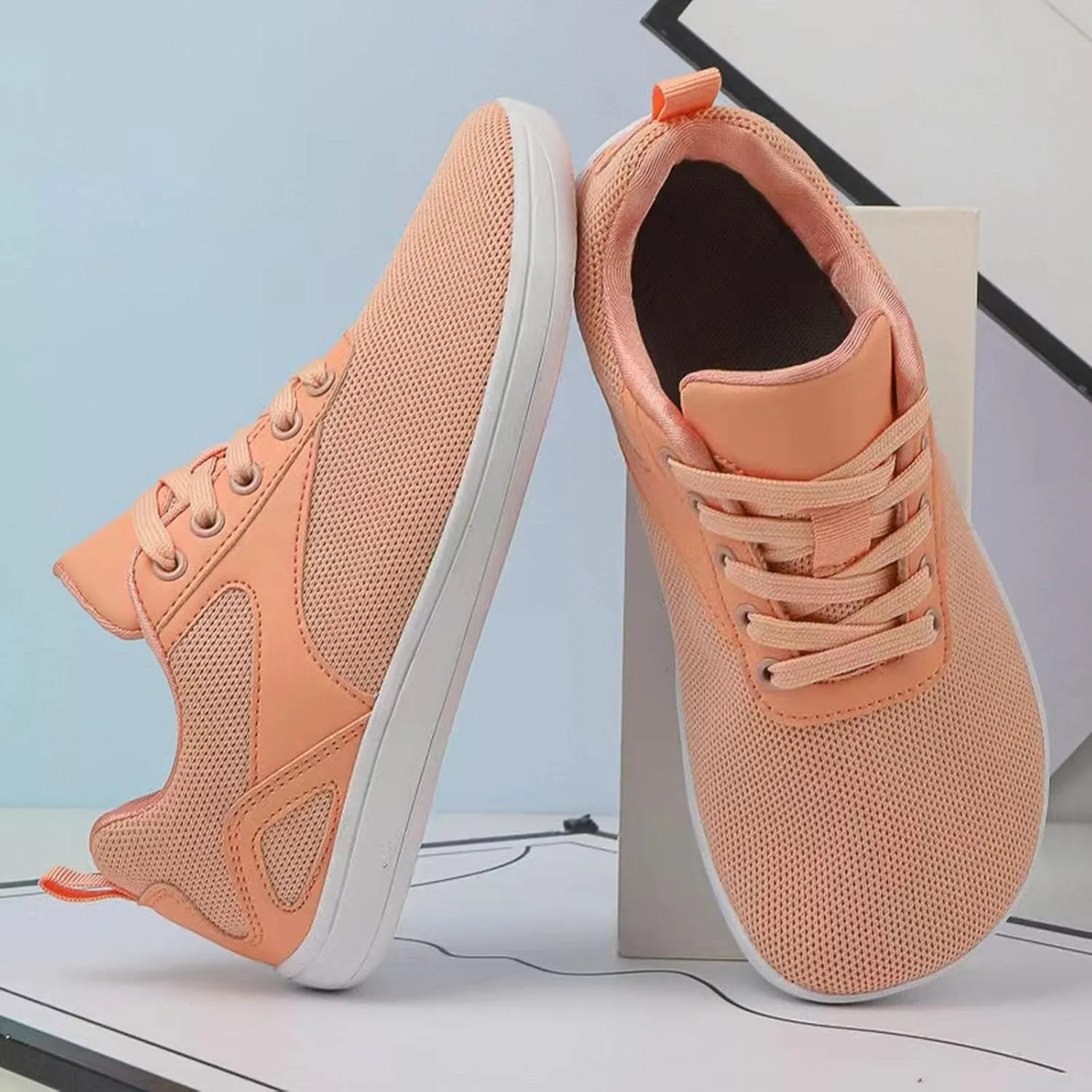 Men's Slip Shoes Casual Sports Shoes with Thin Soles and Wide Toes for Both Men and Women