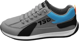 Men's Sport Breathable Mesh Shoes Casual Sneaker Mesh Breathable Walking Shoe Lightweight Elderly Slip On Shoes