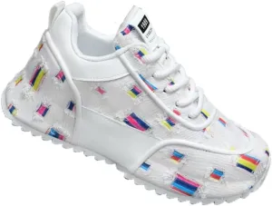 Men's Stylish Color-Block Running Big Size Casual Sneakers - Breathable, Non-Slip, Lightweight Sneakers with Patchwork Designs for Outdoor Activities