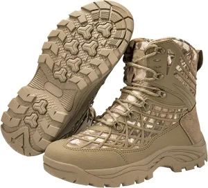 Men's Tactical Boots,Lightweight Outdoor Hiking Boots, Breathable and Anti Slip Men's Boots, High Top Shoes, Hiking Boots, Combat Boots