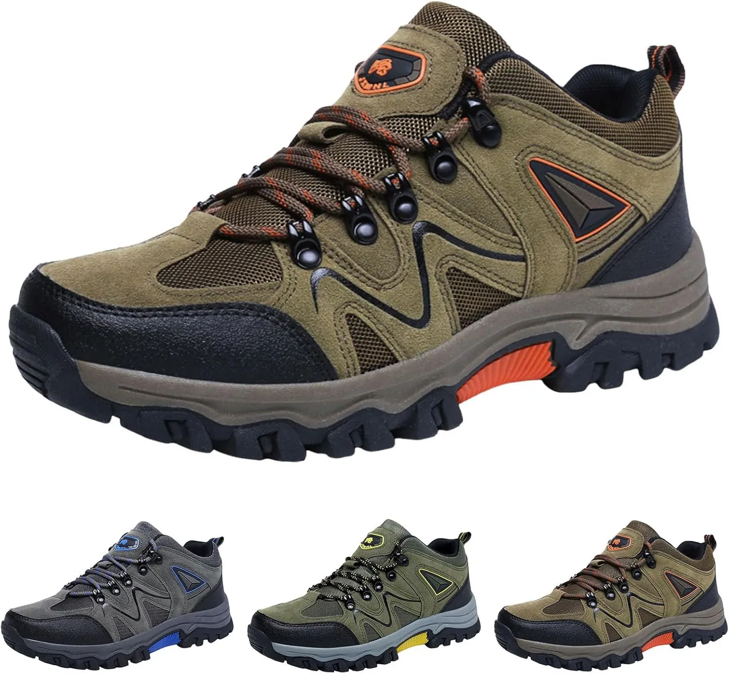 Mens Tennis Shoes Men Sports Shoes Fashionable New Pattern Simple Solid Color Thick Sole Outdoor Mountaineering