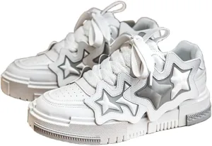 Men's Trendy Colour Block Platform Skate Shoes, Non-Slip Lace-Up Sneakers for Casual Street Style and Outdoor Activities