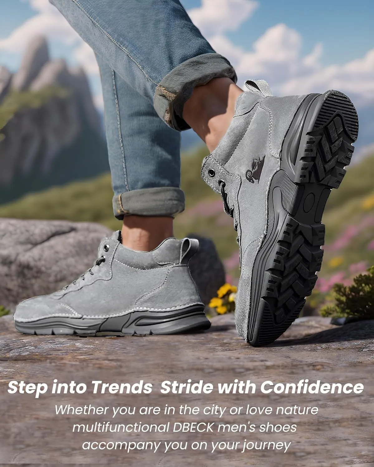 Men's Ultracross Outdoor Tactical Travel Shoes Winter Warm High-top Bootie Insulated Waterproof Fashion Hiking Boots