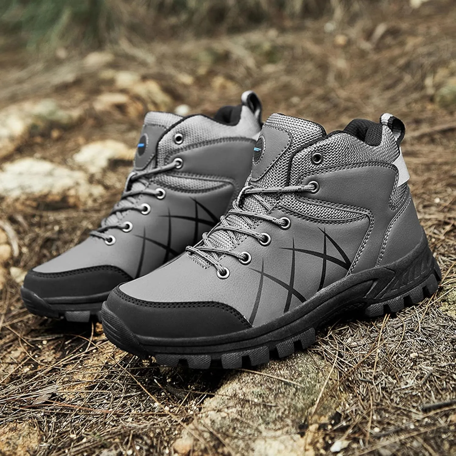 Men's Walking Shoes Mens Slip on Shoes Casual Mens Slip on Walking Shoes Blade Tennis Shoes Leather Sneakers
