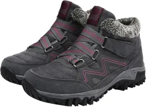 Men's Work Boots Composite Toe Hiking Sneakers Ankle Booties Womens Safety Toe Shoes Soft Toe Slip On Platform Shoes Lightweight Comfortable Hike Grounded Footwear